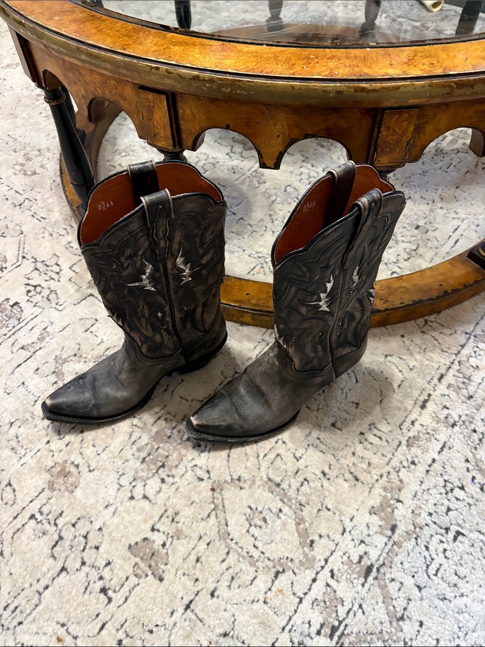 Dan Post  Western Cowboy Boot  Leather